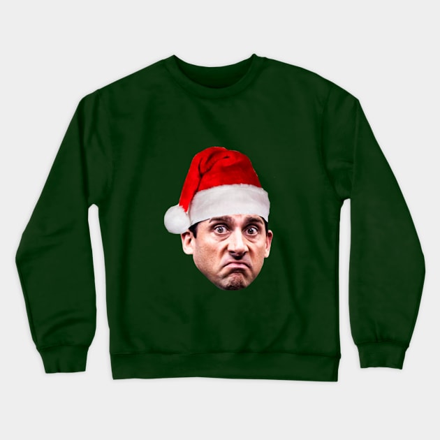 Prison Mike Santa Crewneck Sweatshirt by KrazedKreations